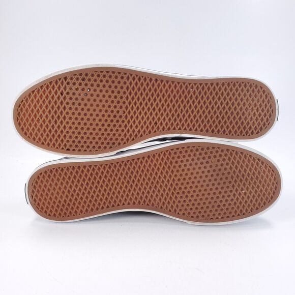 Vans Off the Wall Athletic Lace Up Shoe Womens Size 8.5 Mens 7 TB4R Gray White - Picture 7 of 9